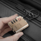 PinLock Find My Locator with TSA Padlock Black PinLock Find My Locator with TSA Padlock Black