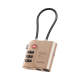 PinLock Find My Locator with TSA Padlock Sandstone PinLock Find My Locator with TSA Padlock Sandstone