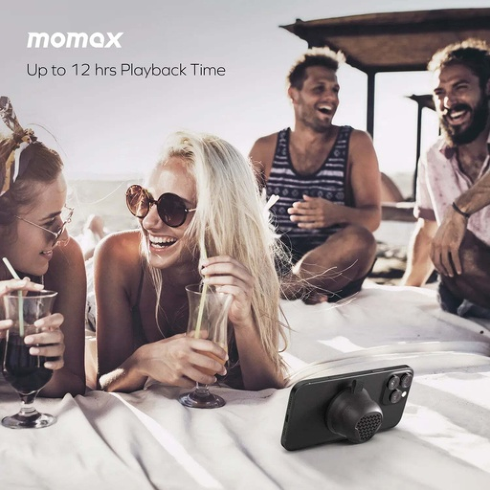 1-Vibe Go Rugged Magnetic Portable True Wireless Speaker Grey 1-Vibe Go Rugged Magnetic Portable True Wireless Speaker Grey