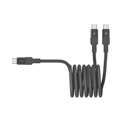 Mag.Link Magnetic USB-C to 2 USB-Cs Cable 100W 2m Black Mag.Link Magnetic USB-C to 2 USB-Cs Cable 100W 2m Black