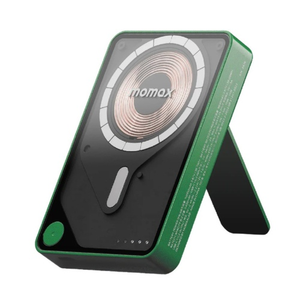 1-Power X Pro+ Magnetic Wireless Power Bank 10000mAh With Built-In USB-C Cable Green 1-Power X Pro+ Magnetic Wireless Power Bank 10000mAh With Built-In USB-C Cable Green