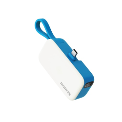 1-Power Mini 3-in-1 Power Bank 5000mAh USB-C Azure Blue 1-Power Mini 3-in-1 Power Bank 5000mAh USB-C Azure Blue