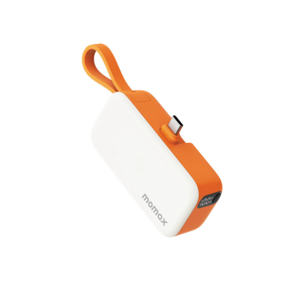 1-Power Mini 3-in-1 Power Bank 5000mAh USB-C Orange 1-Power Mini 3-in-1 Power Bank 5000mAh USB-C Orange