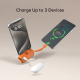 1-Power Mini 3-in-1 Power Bank 5000mAh USB-C Orange 1-Power Mini 3-in-1 Power Bank 5000mAh USB-C Orange