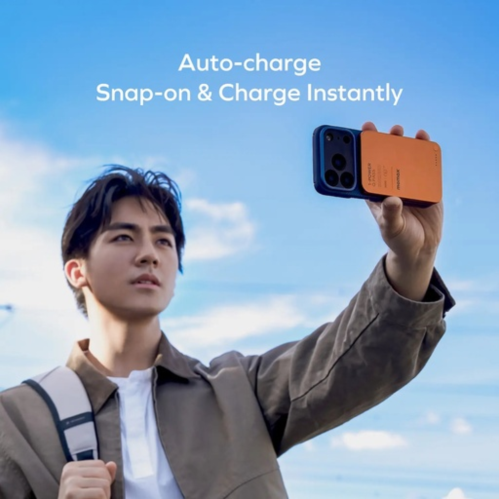 1-POWER Q.PASS 3000mAh Slim Magnetic Wireless Battery Pack (Black) 1-POWER Q.PASS 3000mAh Slim Magnetic Wireless Battery Pack (Black)