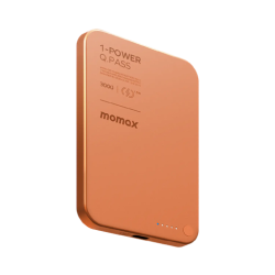 1-POWER Q.PASS 3000mAh Slim Magnetic Wireless Battery Pack (Orange) 1-POWER Q.PASS 3000mAh Slim Magnetic Wireless Battery Pack (Orange)