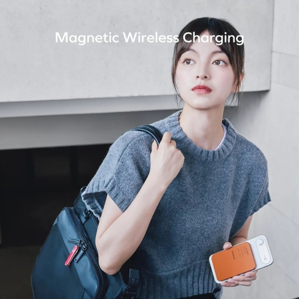 1-POWER Q.PASS 3000mAh Slim Magnetic Wireless Battery Pack (Orange) 1-POWER Q.PASS 3000mAh Slim Magnetic Wireless Battery Pack (Orange)