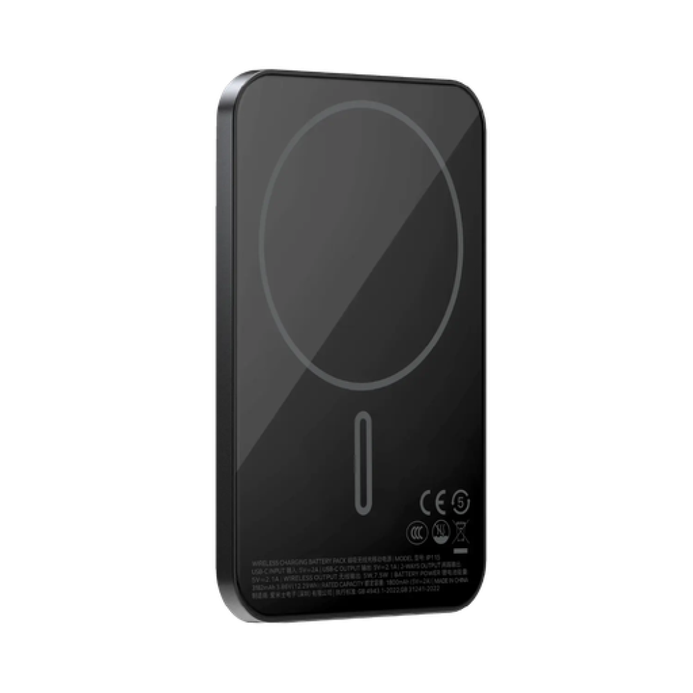 1-POWER Q.PASS 3000mAh Slim Magnetic Wireless Battery Pack (Titanium) 1-POWER Q.PASS 3000mAh Slim Magnetic Wireless Battery Pack (Titanium)