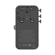 1-World²⁺ 4-Port Mini Universal Travel GaN Charger with Built-In Retractable Cable 100W with Dual AC Titanium 1-World²⁺ 4-Port Mini Universal Travel GaN Charger with Built-In Retractable Cable 100W with Dual AC Titanium