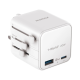 1-World²
2-Port USB-A and USB-C GaN Travel Charger 20W White 1-World²
2-Port USB-A and USB-C GaN Travel Charger 20W White