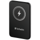 Verbatim Charge 'n' Go Magnetic Wireless Power Bank 5000 mAh Black