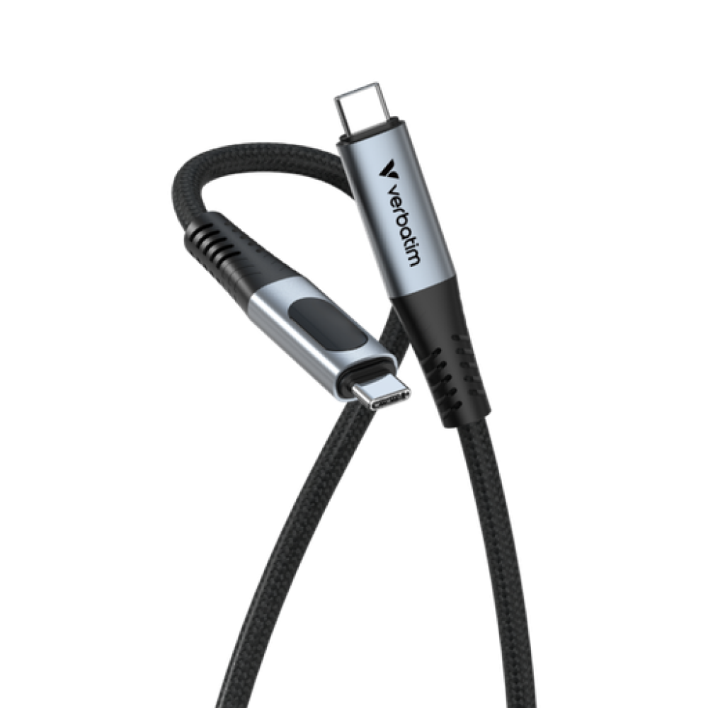 Verbatim Sync & Charge USB C to USB C 100W Display 120 cm