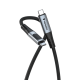 Verbatim Sync & Charge USB C to USB C 100W Display 120 cm