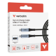 Verbatim Sync & Charge USB C to USB C 100W Display 120 cm