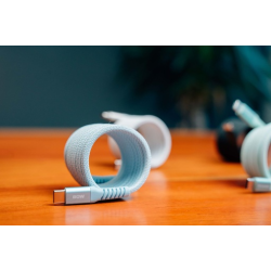 Verbatim Sync & Charge USB C to USB C 60W Magnetic 120 cm - Blue Verbatim Sync & Charge USB C to USB C 60W Magnetic 120 cm - Blue