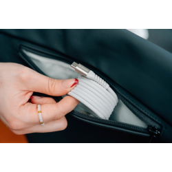 Verbatim Sync & Charge USB C to USB C 100W Magnetic 120 cm - Grey Verbatim Sync & Charge USB C to USB C 100W Magnetic 120 cm - Grey