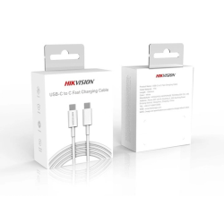 Hikvision USB 2.0 Cable USB-C male - USB-C male Λευκό 1m Hikvision USB 2.0 Cable USB-C male - USB-C male Λευκό 1m