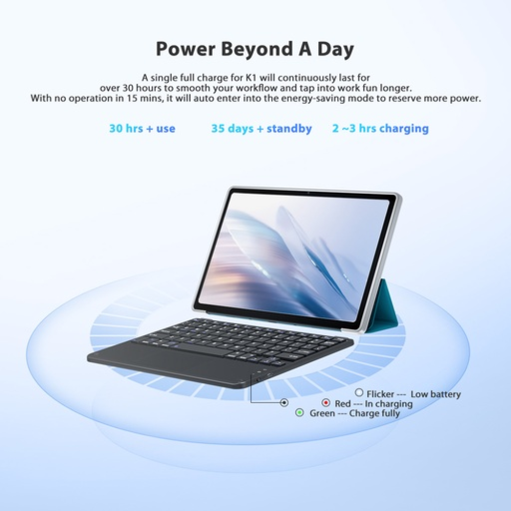 Blackview K1 Ultra-slim BV Universal Wireless Keyboard for Tab11 Tab 12 Tab 10 Pro Tab 11 Tab 7 Blackview K1 Ultra-slim BV Universal Wireless Keyboard for Tab11 Tab 12 Tab 10 Pro Tab 11 Tab 7