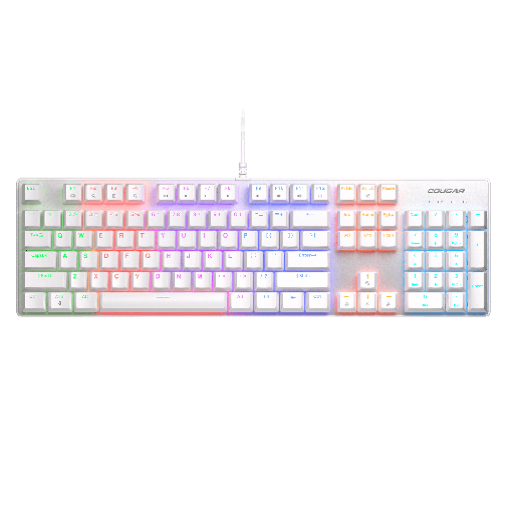 COUGAR Ultimus EX – Mechanical RGB Gaming Keyboard White