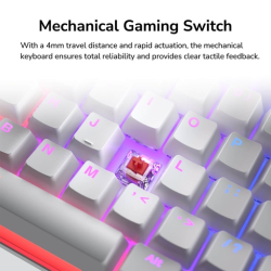 COUGAR Ultimus EX – Mechanical RGB Gaming Keyboard White