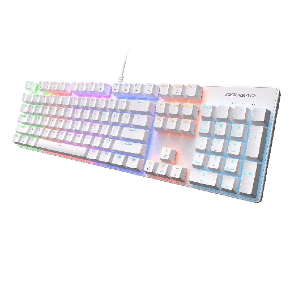 COUGAR Ultimus EX – Mechanical RGB Gaming Keyboard White