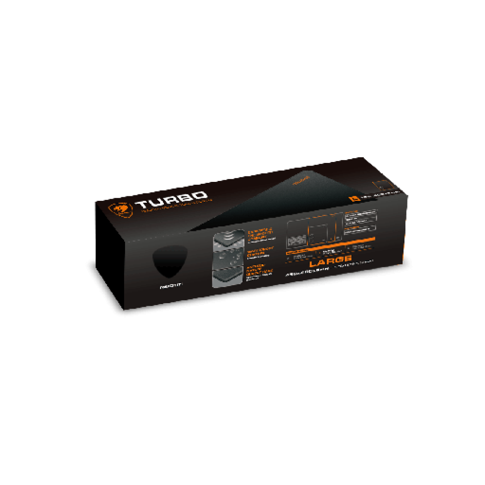 Cougar Turbo L – Speed Gaming Mouse Pad (Large: 450 × 400 × 3 mm)