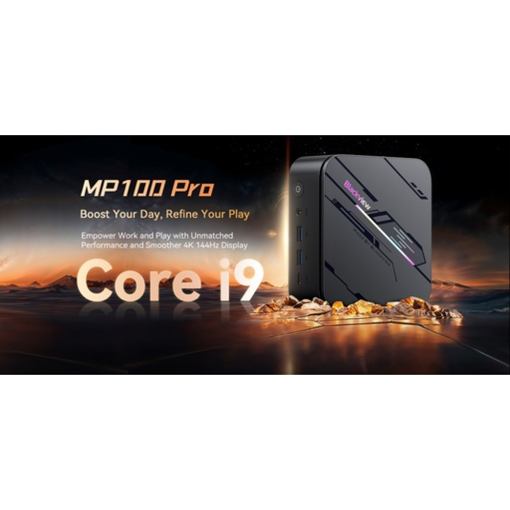 BlackView Μini PC MP100 PRO i9-12900HK 16GB 512GB SSD Win11 Pro Black BlackView Μini PC MP100 PRO i9-12900HK 16GB 512GB SSD Win11 Pro Black