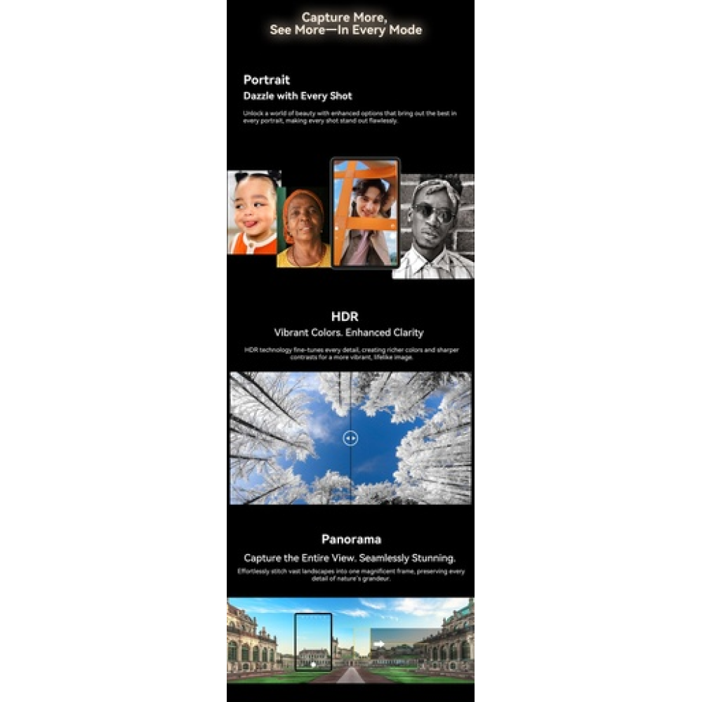 Blackview MEGA 2 – 12" Android 15 Tablet με WiFi | 12GB RAM, 256GB ROM | Space Blue Set