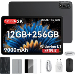 Blackview MEGA 2 – 12" Android 15 Tablet με WiFi | 12GB RAM, 256GB ROM | Space Grey Set Blackview MEGA 2 – 12" Android 15 Tablet με WiFi | 12GB RAM, 256GB ROM | Space Grey Set