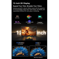 Blackview MEGA 2 – 12" Android 15 Tablet με WiFi | 12GB RAM, 256GB ROM | Space Grey Set Blackview MEGA 2 – 12" Android 15 Tablet με WiFi | 12GB RAM, 256GB ROM | Space Grey Set