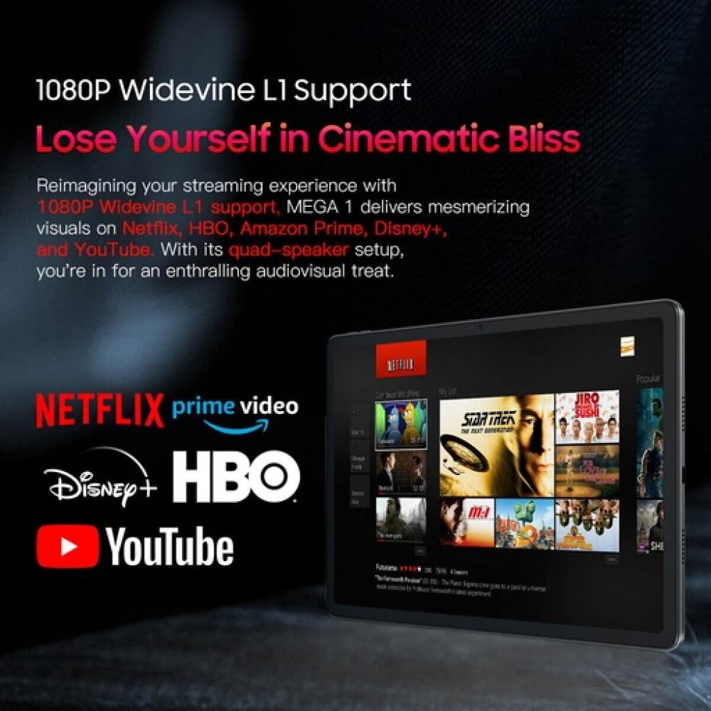 BlackView MEGA 8 WiFi & 4G 13'' (12GB/256GB) Space Grey BlackView MEGA 8 WiFi & 4G 13'' (12GB/256GB) Space Grey