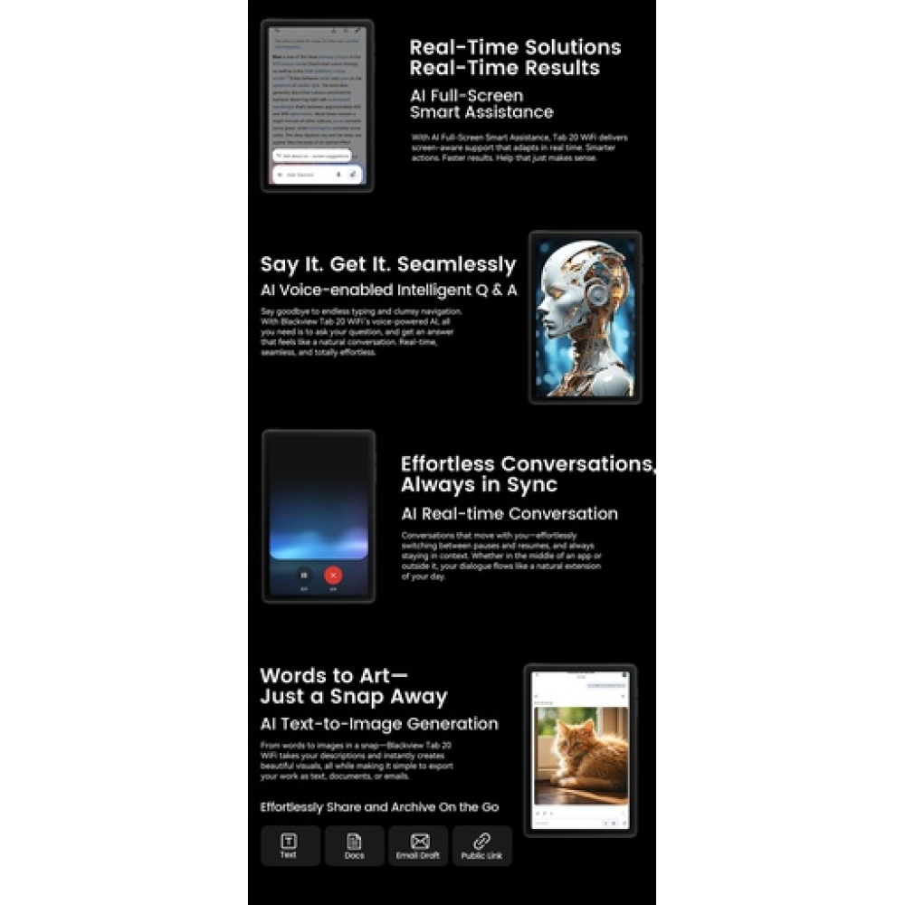 BlackView Tab 20 10.1" με WiFi (4GB/64GB) Blue  BlackView Tab 20 10.1" με WiFi (4GB/64GB) Blue