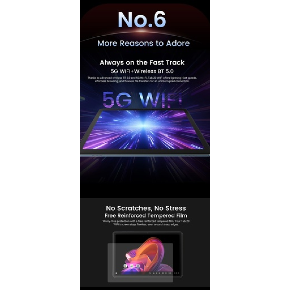 BlackView Tab 20 10.1" με WiFi (4GB/64GB) Blue  BlackView Tab 20 10.1" με WiFi (4GB/64GB) Blue