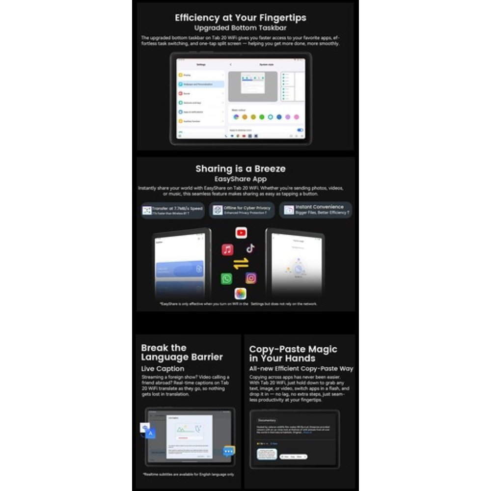 BlackView Tab 20 10.1" με WiFi (4GB/64GB) Green BlackView Tab 20 10.1" με WiFi (4GB/64GB) Green