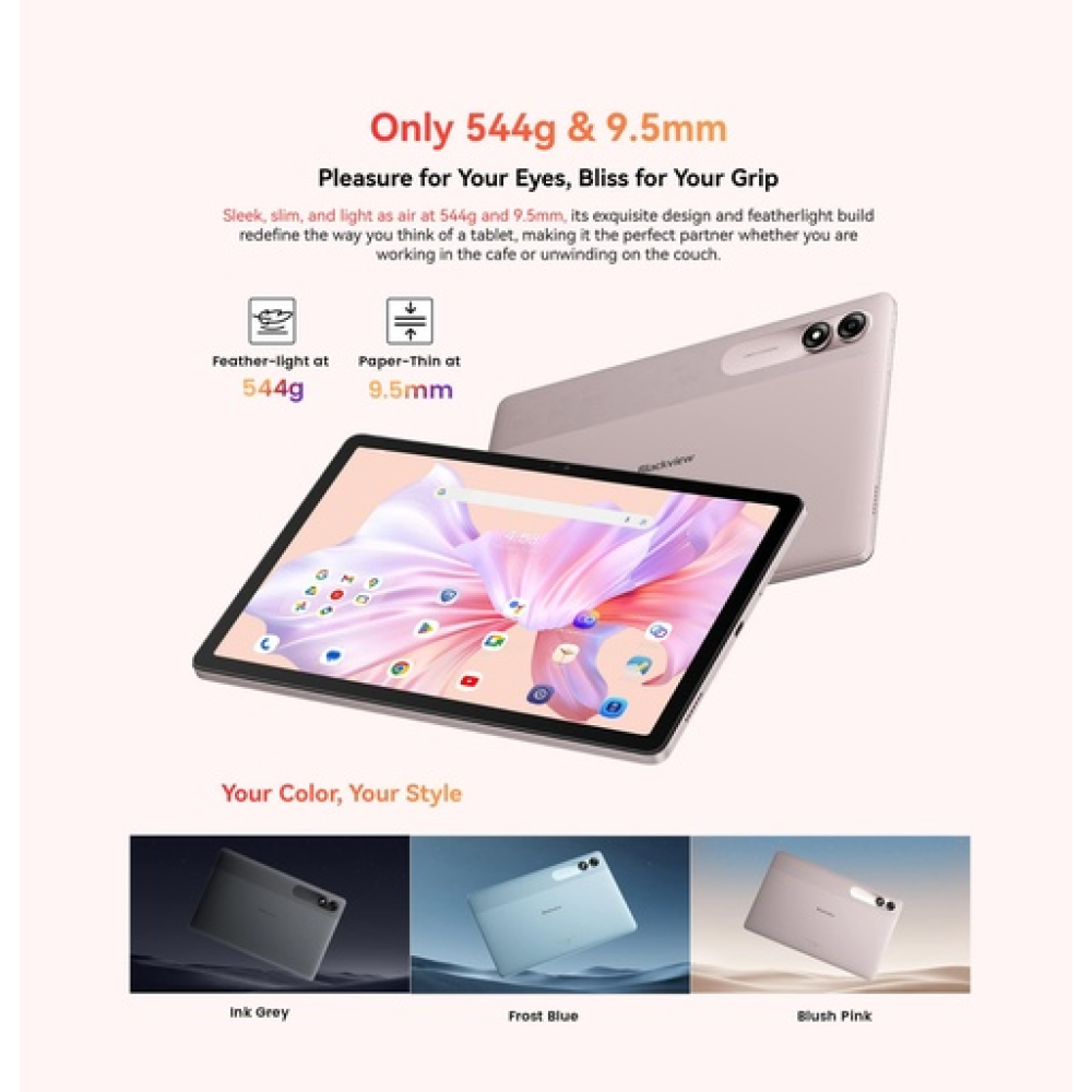 BlackView TAB 90 10.92" Tablet με WiFi & 4G (8GB/128GB) Space Grey BlackView TAB 90 10.92" Tablet με WiFi & 4G (8GB/128GB) Space Grey