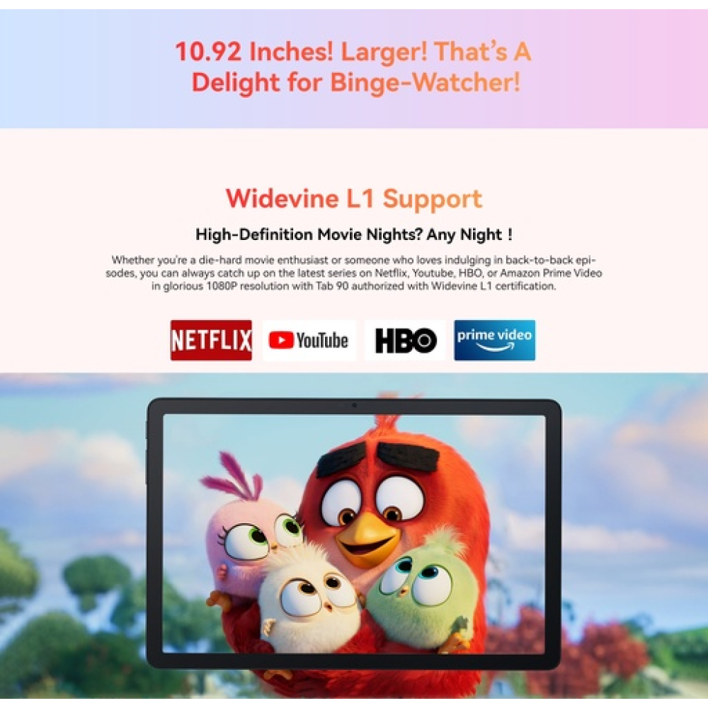 BlackView TAB 90 10.92" Tablet με WiFi & 4G (8GB/128GB) Space Grey BlackView TAB 90 10.92" Tablet με WiFi & 4G (8GB/128GB) Space Grey