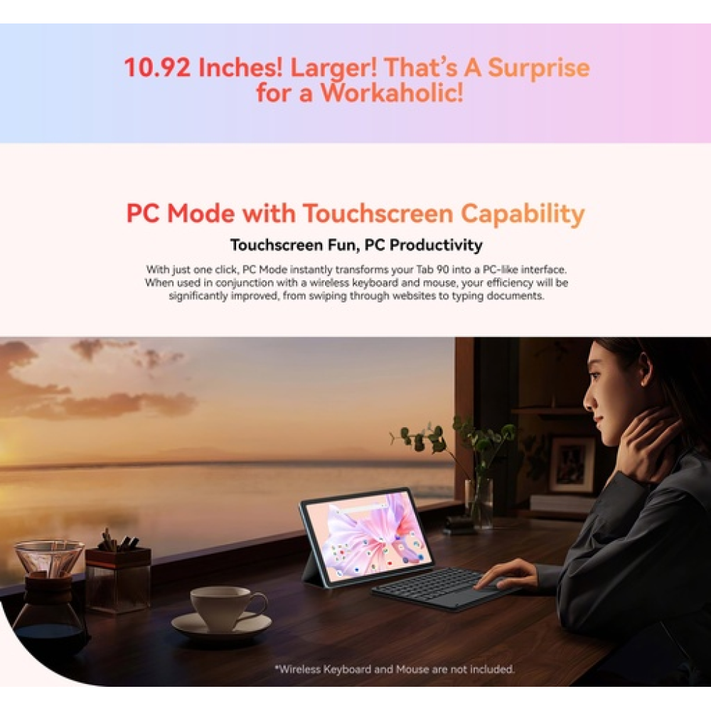 BlackView TAB 90 10.92" Tablet με WiFi & 4G (8GB/128GB) Space Grey BlackView TAB 90 10.92" Tablet με WiFi & 4G (8GB/128GB) Space Grey