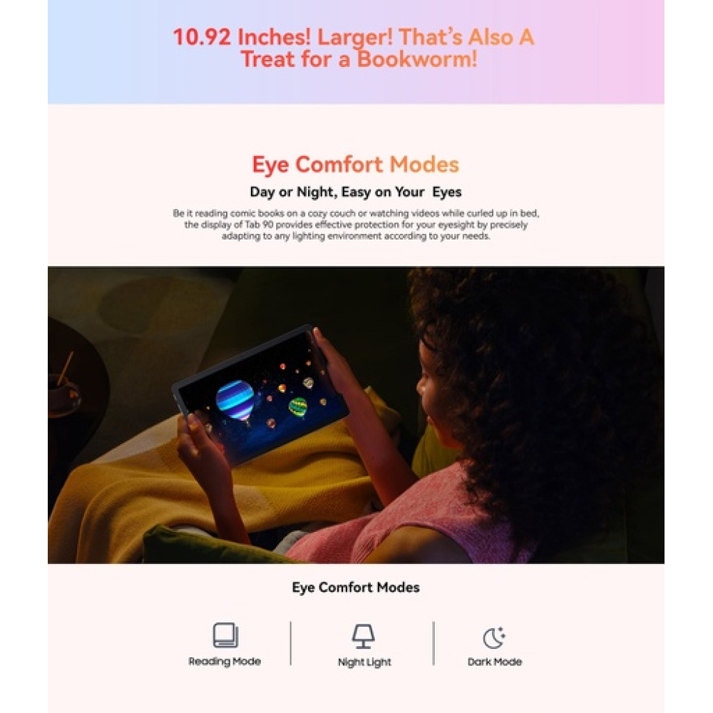 BlackView TAB 90 10.92" Tablet με WiFi & 4G (8GB/128GB) Space Grey BlackView TAB 90 10.92" Tablet με WiFi & 4G (8GB/128GB) Space Grey