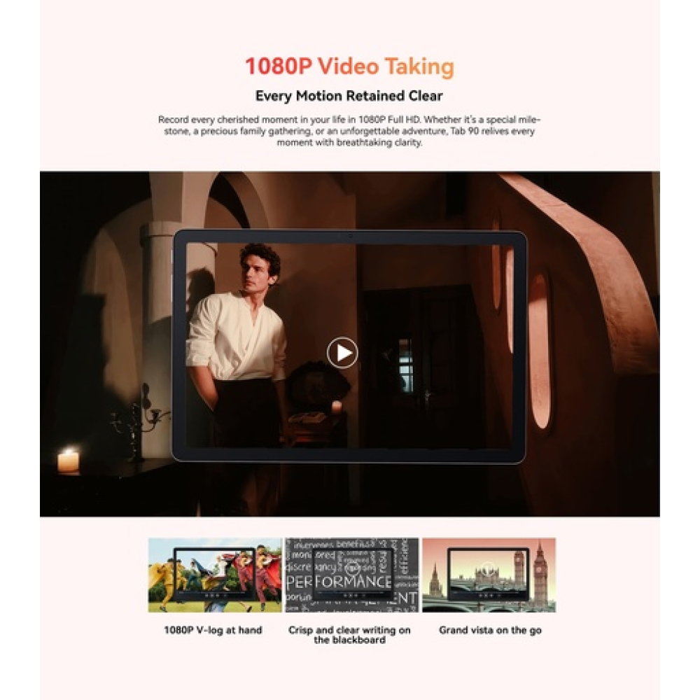 BlackView TAB 90 10.92" Tablet με WiFi & 4G (8GB/128GB) Space Grey BlackView TAB 90 10.92" Tablet με WiFi & 4G (8GB/128GB) Space Grey