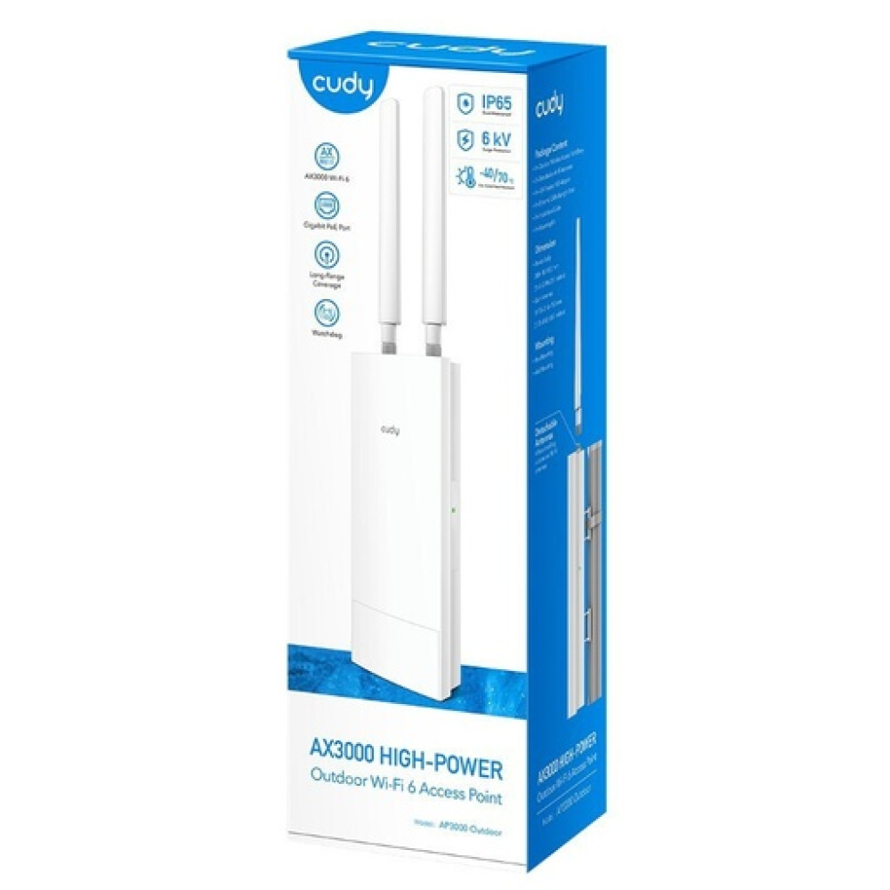 Cudy AP1300 WiFi Mesh Access Point – Dual Band Wi‑Fi 5 (2.4GHz & 5GHz) Cudy AP1300 WiFi Mesh Access Point – Dual Band Wi‑Fi 5 (2.4GHz & 5GHz)