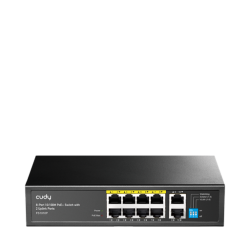 Cudy FS1010P v3 – Unmanaged PoE+ Switch με 8x PoE θύρες και 2 uplink Cudy FS1010P v3 – Unmanaged PoE+ Switch με 8x PoE θύρες και 2 uplink