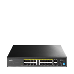 Cudy FS1018PS1 v3 – Unmanaged PoE+ Switch με 16x PoE θύρες και 2 uplink Cudy FS1018PS1 v3 – Unmanaged PoE+ Switch με 16x PoE θύρες και 2 uplink