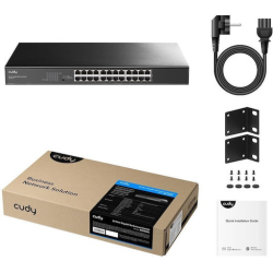 Cudy GS1024L – Unmanaged Switch με 24 θύρες Gigabit Ethernet Cudy GS1024L – Unmanaged Switch με 24 θύρες Gigabit Ethernet