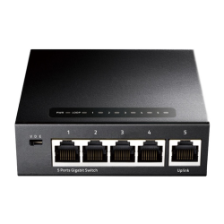 Cudy GS105 – Unmanaged L2 Switch με 5 θύρες Gigabit Ethernet Cudy GS105 – Unmanaged L2 Switch με 5 θύρες Gigabit Ethernet