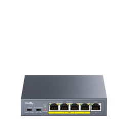 Cudy GS105P – Unmanaged PoE+ Gigabit Switch με 4 PoE θύρες και 1 uplink Cudy GS105P – Unmanaged PoE+ Gigabit Switch με 4 PoE θύρες και 1 uplink