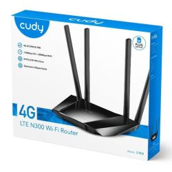 Cudy LT400 v1 – 4G LTE Router με Wi‑Fi 4 και 4 θύρες Ethernet Cudy LT400 v1 – 4G LTE Router με Wi‑Fi 4 και 4 θύρες Ethernet