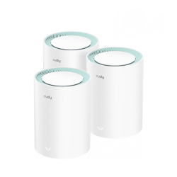 Cudy M1300 WiFi Mesh Network Access Point Wi‑Fi 5 Dual Band (2.4 & 5GHz) σε Τριπλό Kit Cudy M1300 WiFi Mesh Network Access Point Wi‑Fi 5 Dual Band (2.4 & 5GHz) σε Τριπλό Kit