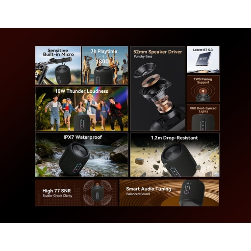 Blackview AuraBass 2 – Bluetooth Speaker