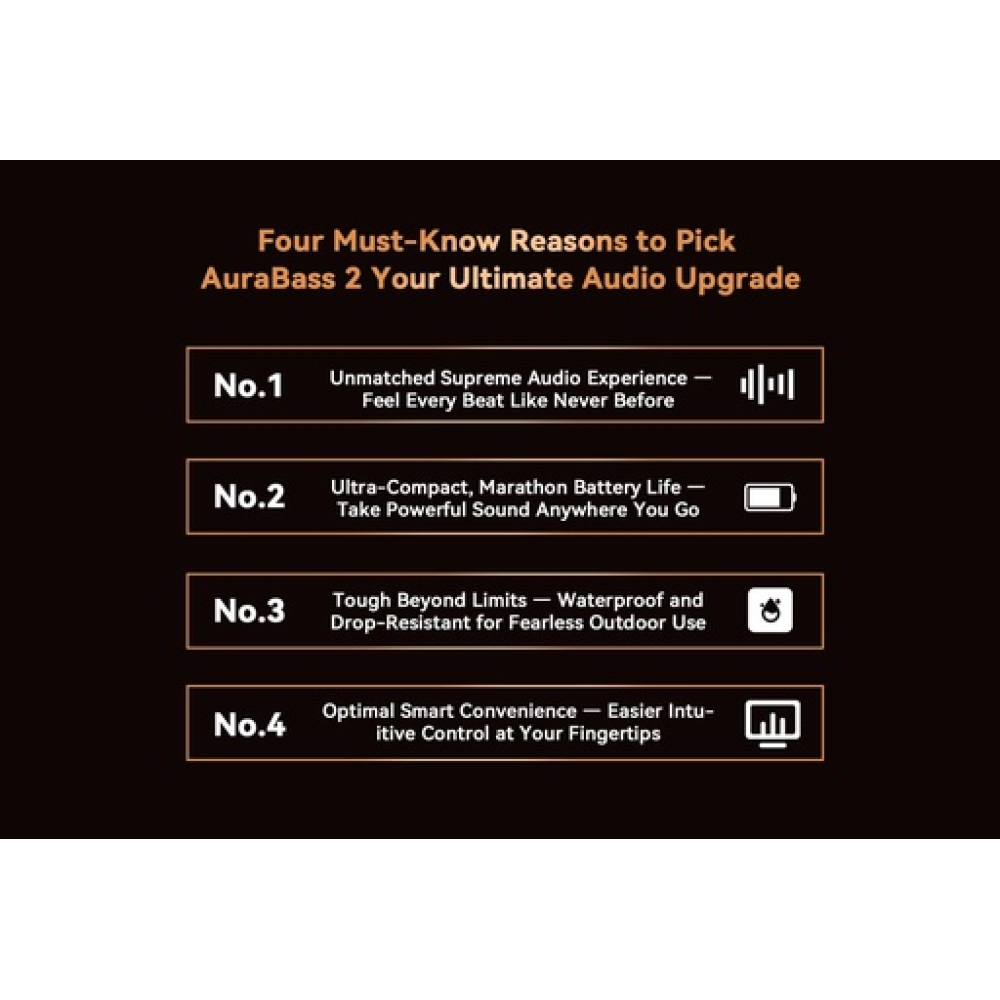 Blackview AuraBass 2 – Bluetooth Speaker