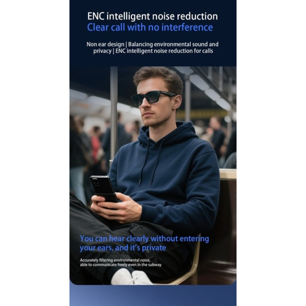 Blackview BV100 AI glasses 2K HD 800W Pixels Smart Glasses Polarized Blackview BV100 AI glasses 2K HD 800W Pixels Smart Glasses Polarized